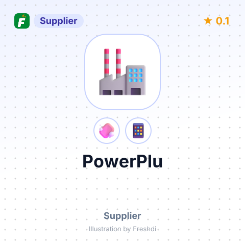 PowerPlu – summary card, no photo uploaded yet