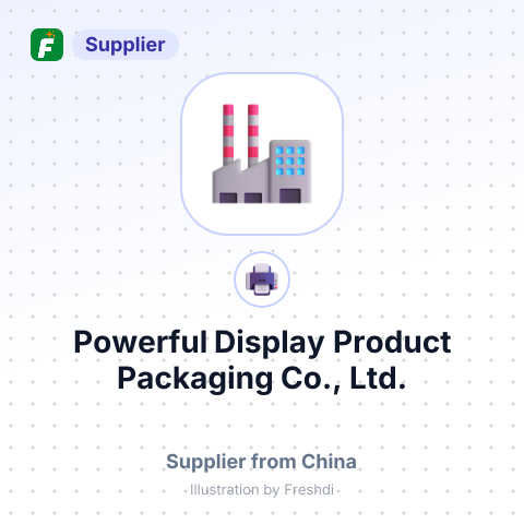 Powerful Display Product Packaging Co., Ltd. – summary card, no photo uploaded yet