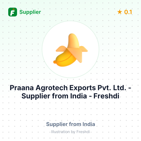 Praana Agrotech Exports Pvt. Ltd.  – summary card, no photo uploaded yet