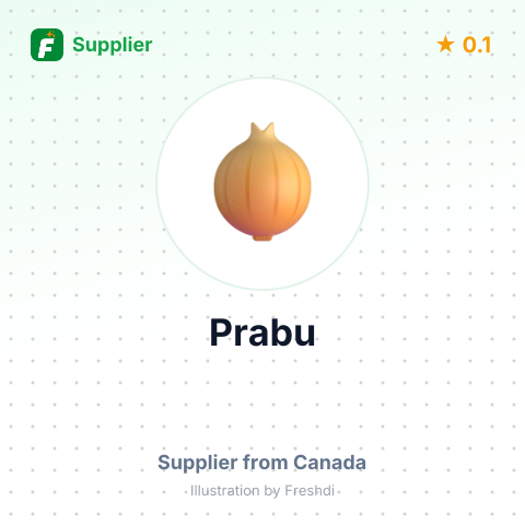 Prabu – summary card, no photo uploaded yet
