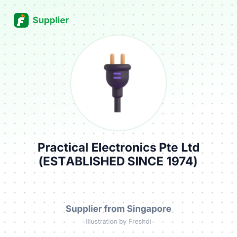 Practical Electronics Pte Ltd (ESTABLISHED SINCE 1974) – summary card, no photo uploaded yet