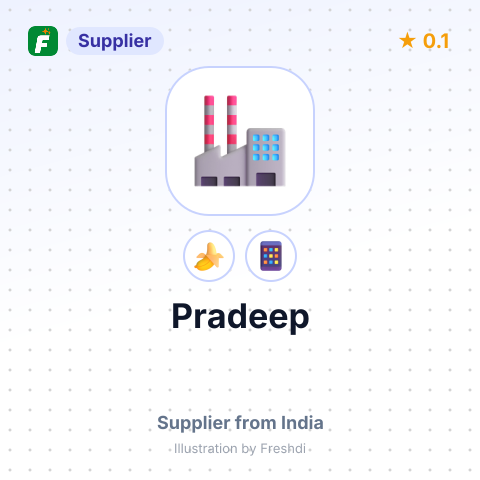 Pradeep  – summary card, no photo uploaded yet