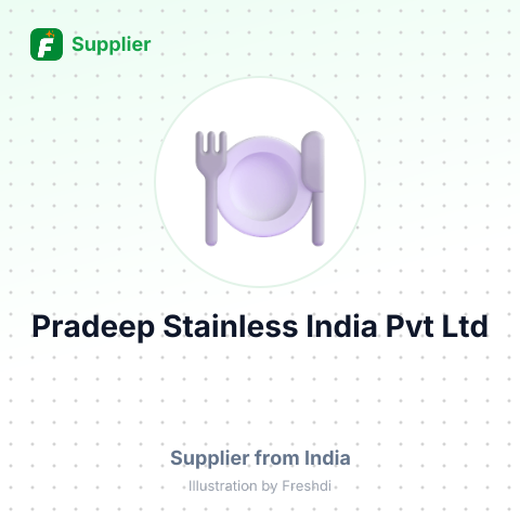 Pradeep Stainless India Pvt Ltd – summary card, no photo uploaded yet