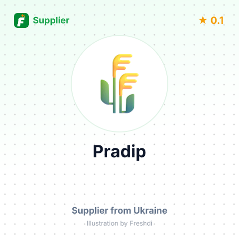 Pradip  – summary card, no photo uploaded yet