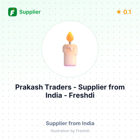 Prakash Traders  – summary card, no photo uploaded yet