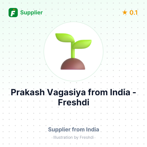 Prakash Vagasiya  – summary card, no photo uploaded yet