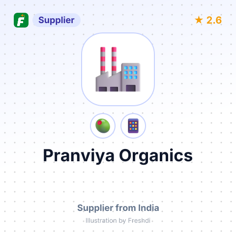 Pranviya Organics – summary card, no photo uploaded yet