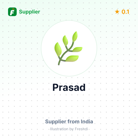 Prasad  – summary card, no photo uploaded yet