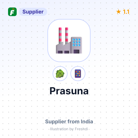 Prasuna – summary card, no photo uploaded yet