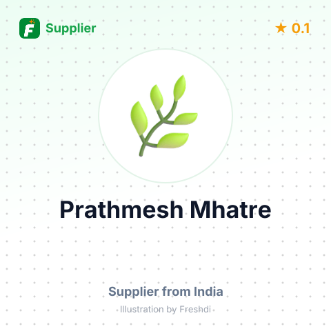 Prathmesh Mhatre  – summary card, no photo uploaded yet