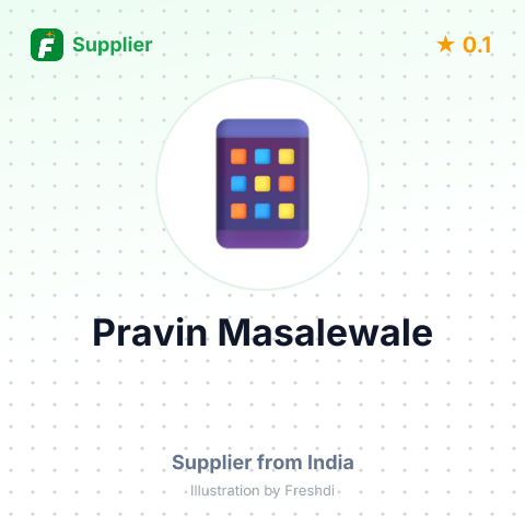 Pravin Masalewale – summary card, no photo uploaded yet