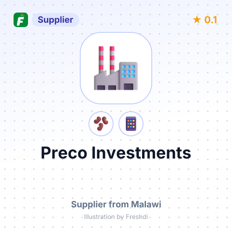 Preco Investments  – summary card, no photo uploaded yet