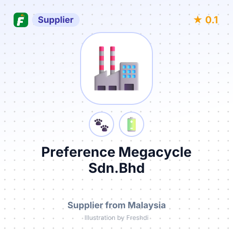Preference Megacycle Sdn.Bhd – summary card, no photo uploaded yet