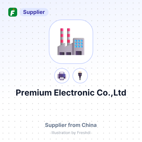 Premium Electronic Co.,Ltd – summary card, no photo uploaded yet