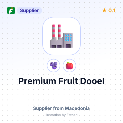 Premium Fruit Dooel  – summary card, no photo uploaded yet
