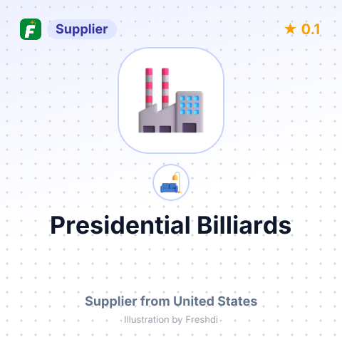 Presidential Billiards – summary card, no photo uploaded yet