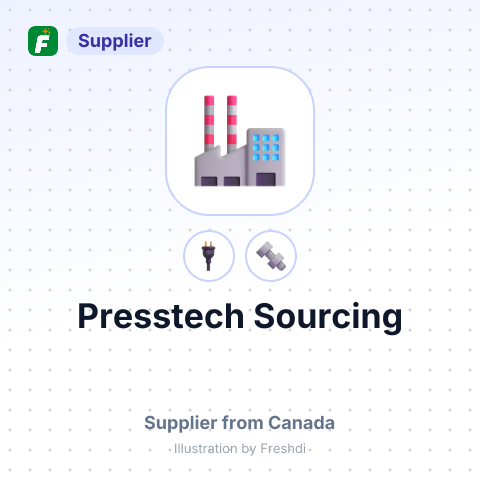 Presstech Sourcing – summary card, no photo uploaded yet