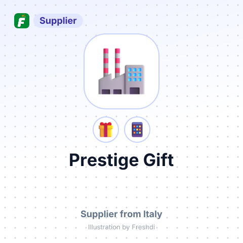 Prestige Gift – summary card, no photo uploaded yet