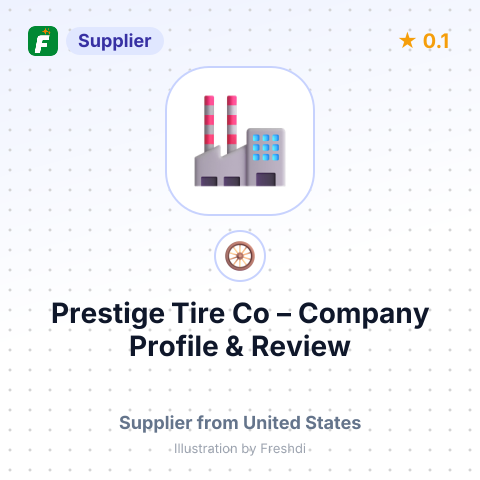 Prestige Tire Co – summary card, no photo uploaded yet