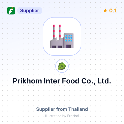 Prikhom Inter Food Co., Ltd. – summary card, no photo uploaded yet