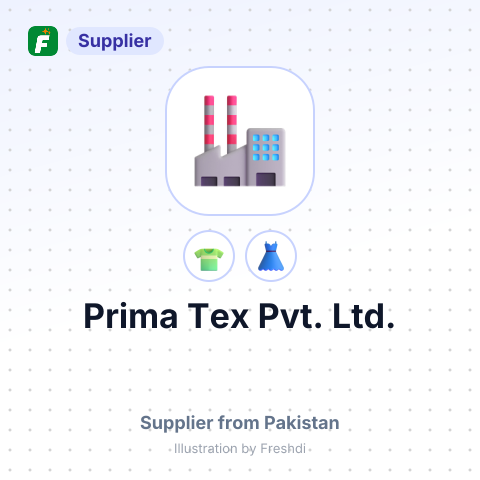 Prima Tex Pvt. Ltd. – summary card, no photo uploaded yet