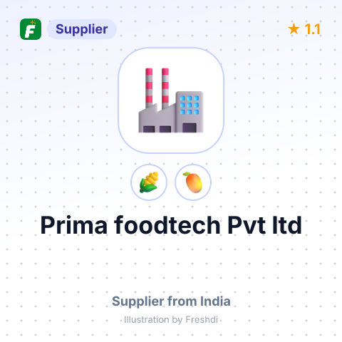 Prima foodtech Pvt ltd – summary card, no photo uploaded yet