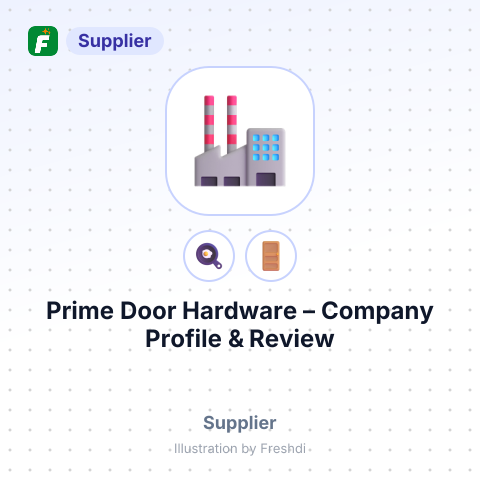 Prime Door Hardware – summary card, no photo uploaded yet