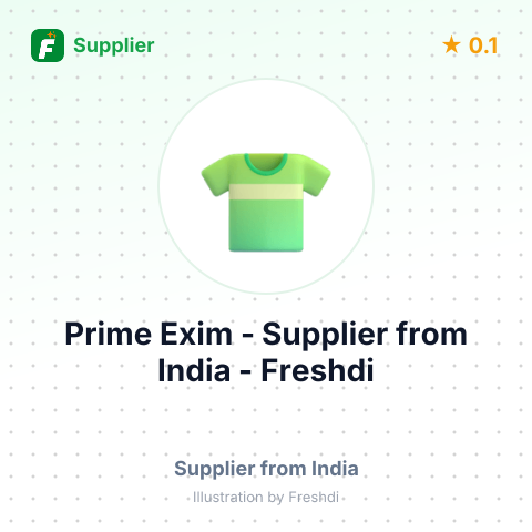 Prime Exim  – summary card, no photo uploaded yet