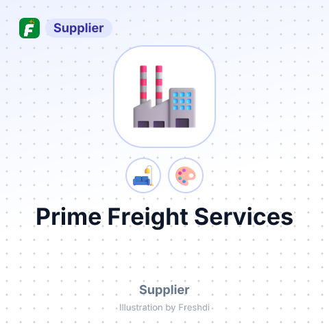 Prime Freight Services – summary card, no photo uploaded yet