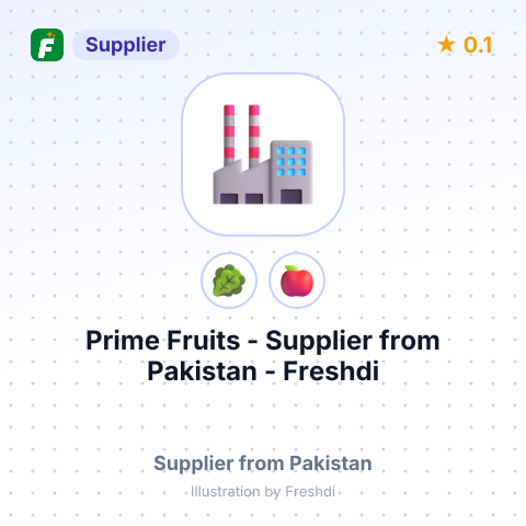 Prime Fruits  – summary card, no photo uploaded yet