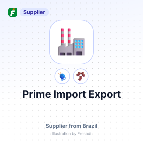 Prime Import Export – summary card, no photo uploaded yet