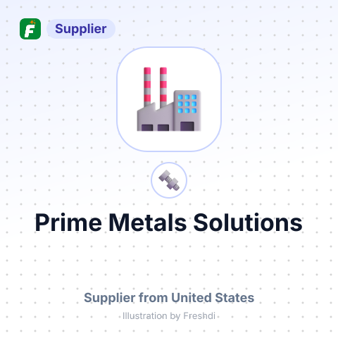 Prime Metals Solutions – summary card, no photo uploaded yet