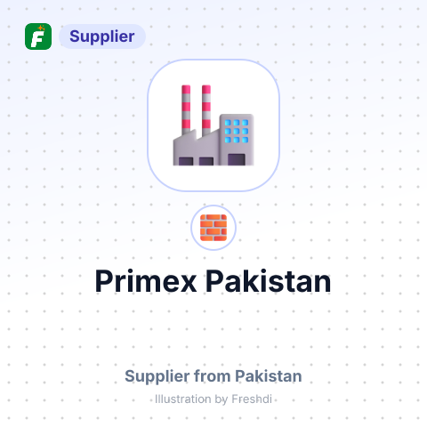 Primex Pakistan – summary card, no photo uploaded yet