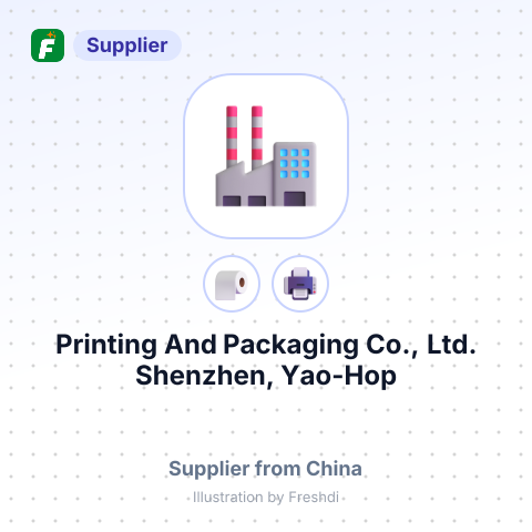 Printing And Packaging Co., Ltd. Shenzhen, Yao-Hop – summary card, no photo uploaded yet
