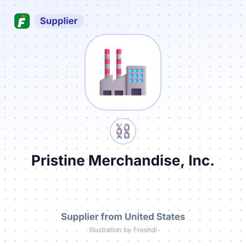 Pristine Merchandise, Inc. – summary card, no photo uploaded yet