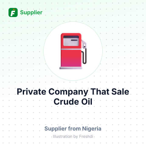 Private Company That Sale Crude Oil – summary card, no photo uploaded yet