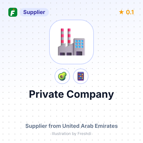 Private Company  – summary card, no photo uploaded yet