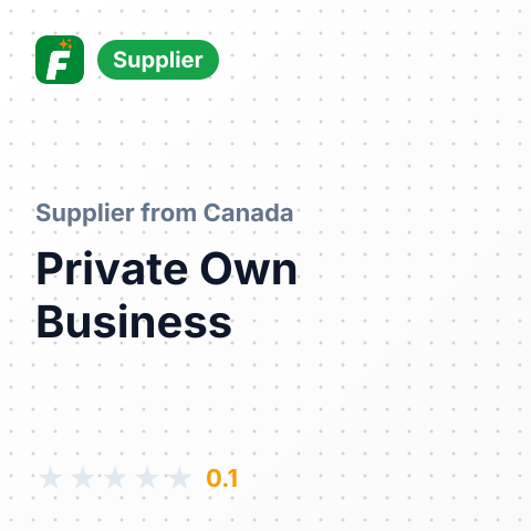 Private Own Business  – summary card, no photo uploaded yet