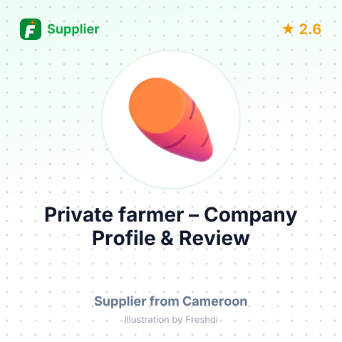 Private farmer – summary card, no photo uploaded yet