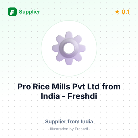 Pro Rice Mills Pvt Ltd  – summary card, no photo uploaded yet