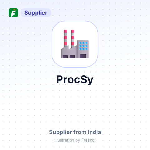 ProcSy – summary card, no photo uploaded yet