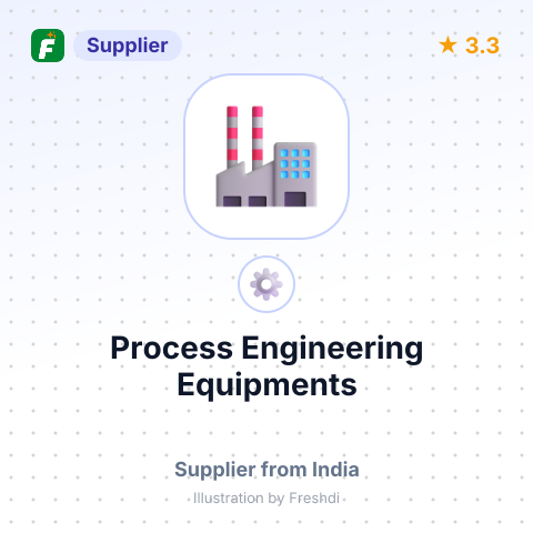 Process Engineering Equipments – summary card, no photo uploaded yet