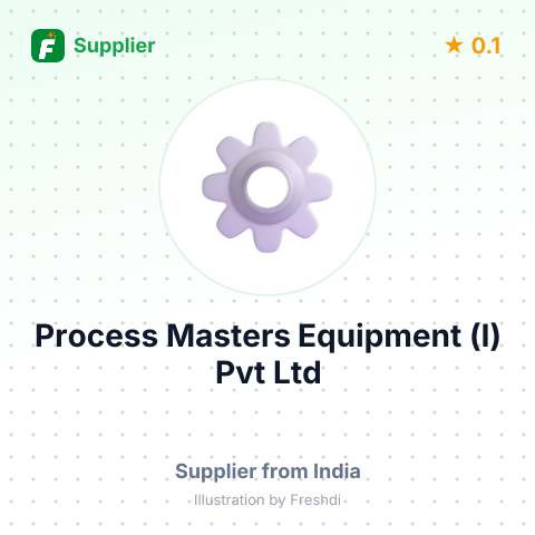 Process Masters Equipment (I) Pvt Ltd – summary card, no photo uploaded yet