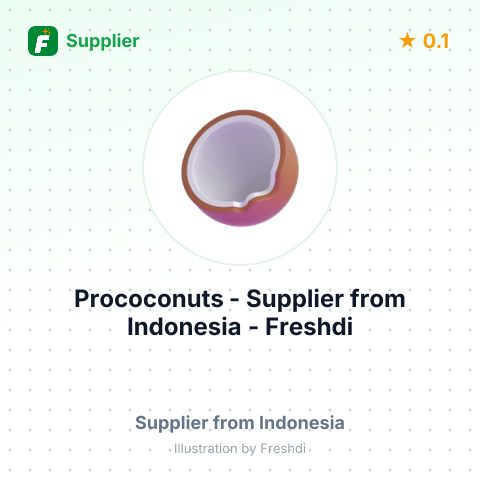 Prococonuts  – summary card, no photo uploaded yet