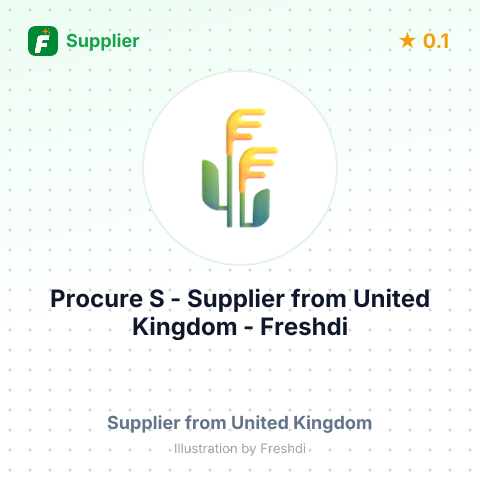 Procure S  – summary card, no photo uploaded yet