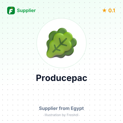 Producepac – summary card, no photo uploaded yet