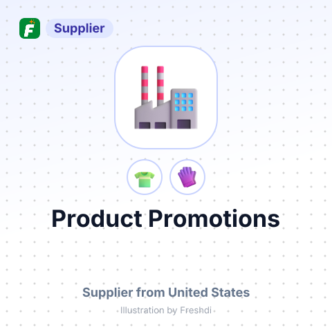 Product Promotions – summary card, no photo uploaded yet