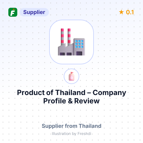 Product of Thailand – summary card, no photo uploaded yet