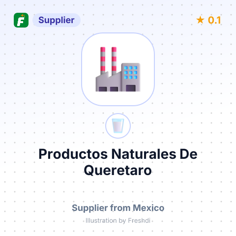 Productos Naturales De Queretaro – summary card, no photo uploaded yet