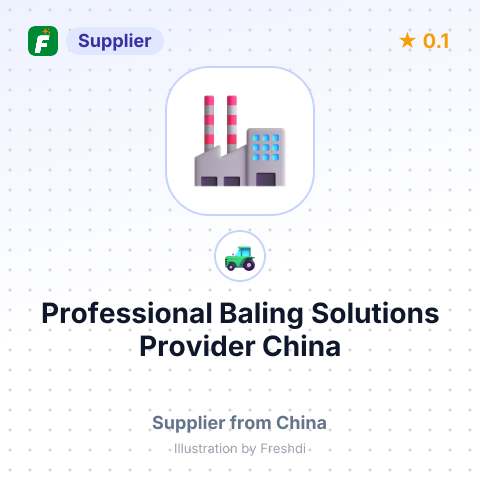 Professional Baling Solutions Provider,China – summary card, no photo uploaded yet